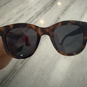 Tortoiseshell  Sunglasses with Dark Lenses